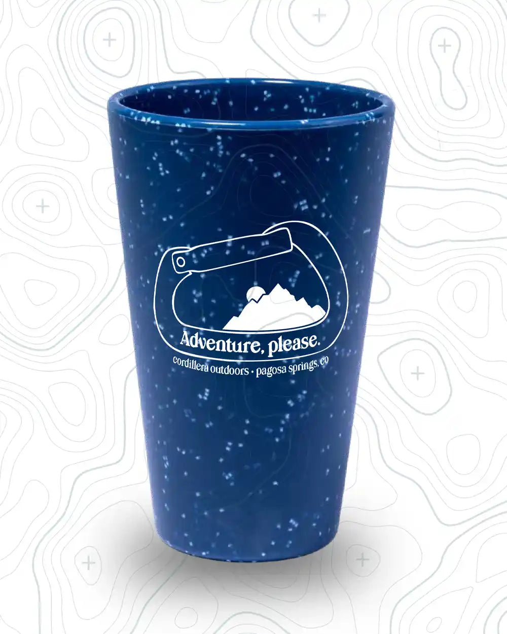 Adventure, Please - Silicone Pint Glass