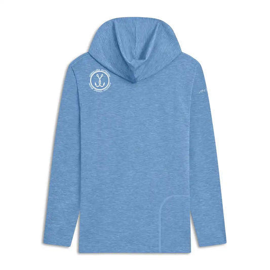Go Fishing - Youth Long Sleeve Tech Hoodie UPF 30+