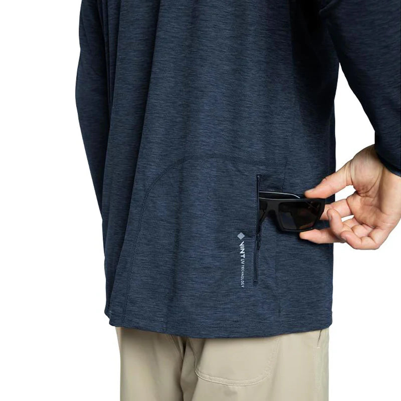 Cosmic Pagosa - Men's Tech Hoodie UPF 30+