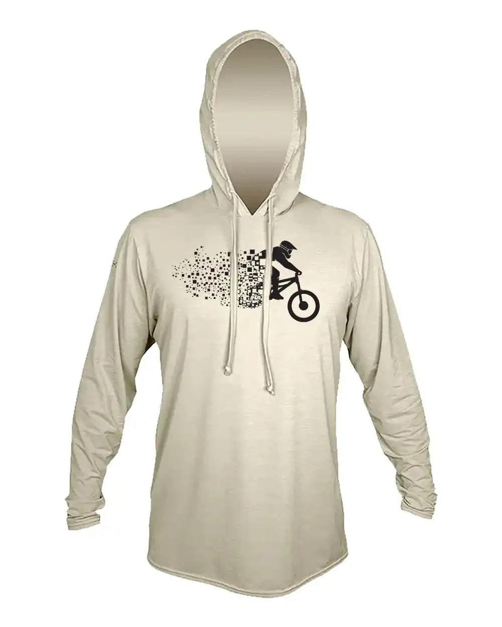 Byte My Dust - Men's Tech Hoodie UPF 30+