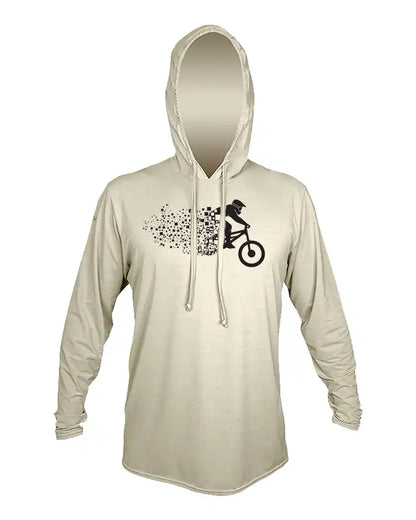 Byte My Dust - Men's Tech Hoodie UPF 30+