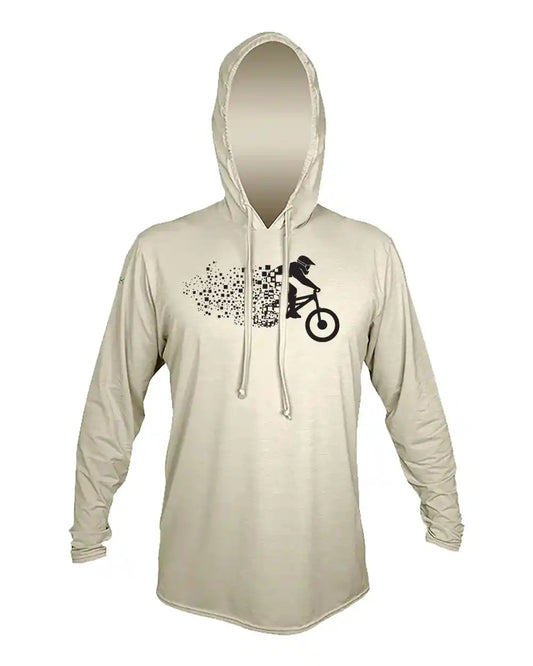 Byte My Dust - Men's Tech Hoodie UPF 30+