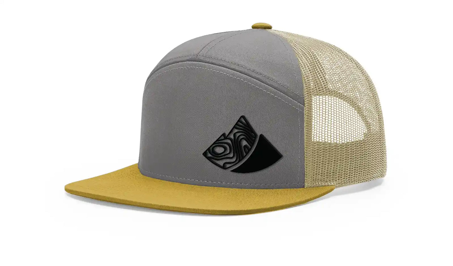 The Divide - 7 Panel Premium Trucker Cap