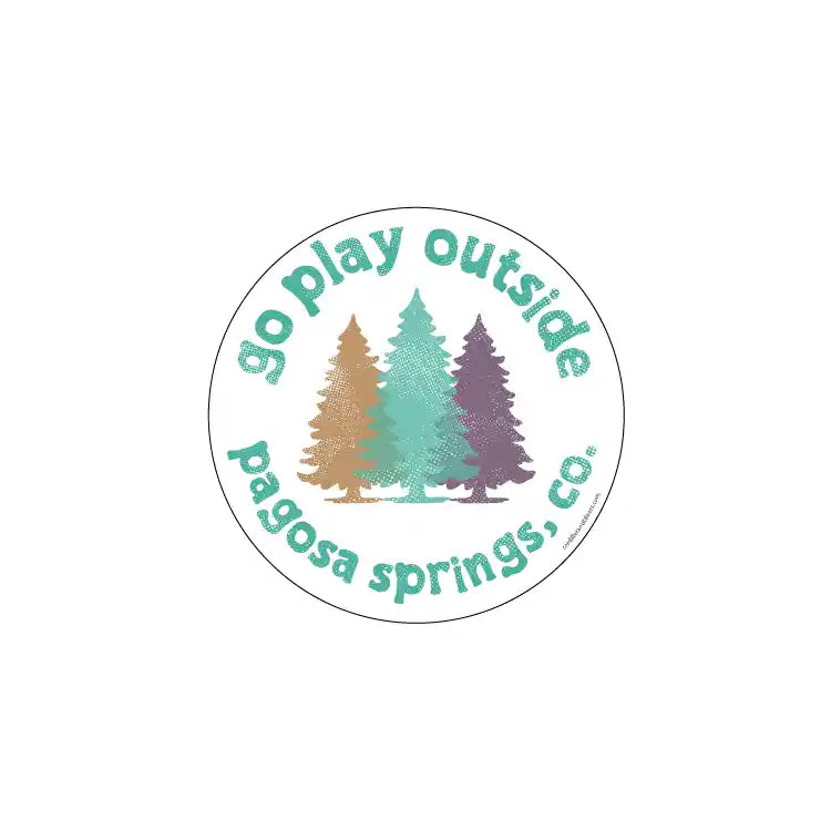 Go Play Outside Sticker
