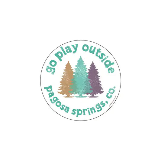 Go Play Outside Sticker