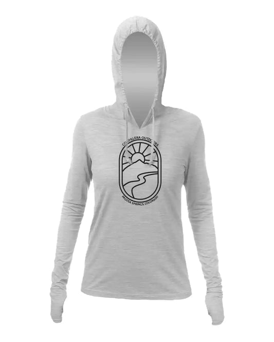 Sol Searcher - Women's Long Sleeve Tech Hoodie UPF 30+