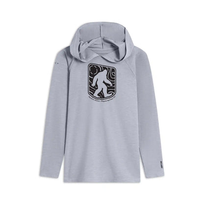 Squatch Watch - Kid's Long Sleeve Tech Hoodie UPF 30+