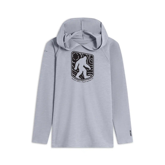 Squatch Watch - Kid's Long Sleeve Tech Hoodie UPF 30+