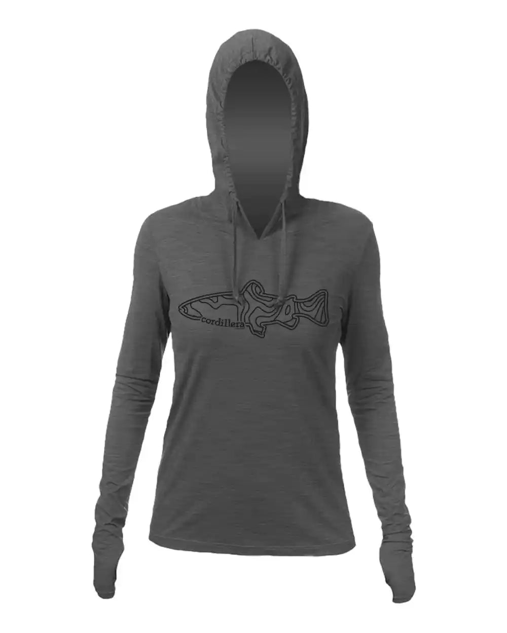 Truchero - Women's Long Sleeve Tech Hoodie UPF 30+