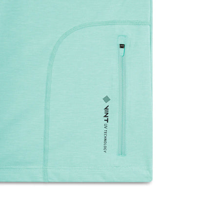 Monoline Springs - Women's Long Sleeve Tech Hoodie UPF 30+